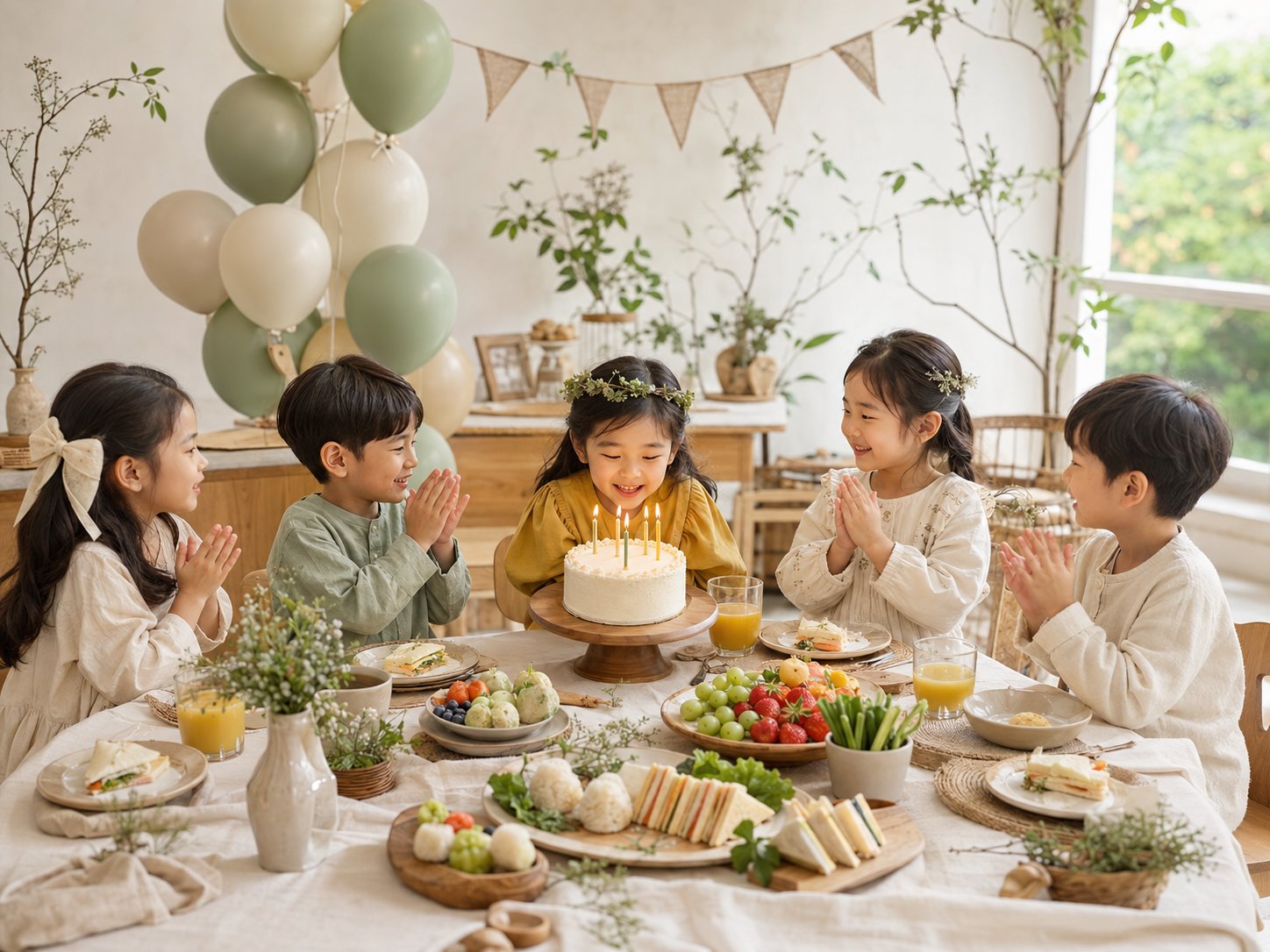 미사 단독대관 어린이 생일파티룸 엘프의 테이블